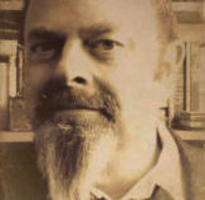 Sepia photo of website author