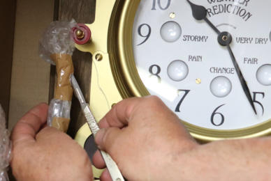 11) Do the same for the bubble wrap around the chain
