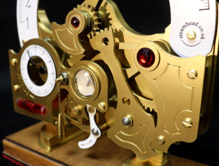 The Reciprocating Chronometer's hour display and AM/PM mechanism
