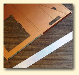 Now the folded edge should remain fairly flat