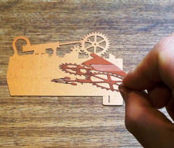 Turn over the Gears Cutout