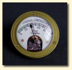 Ethereal Luminescence decorative steampunk gauge with mechanism
